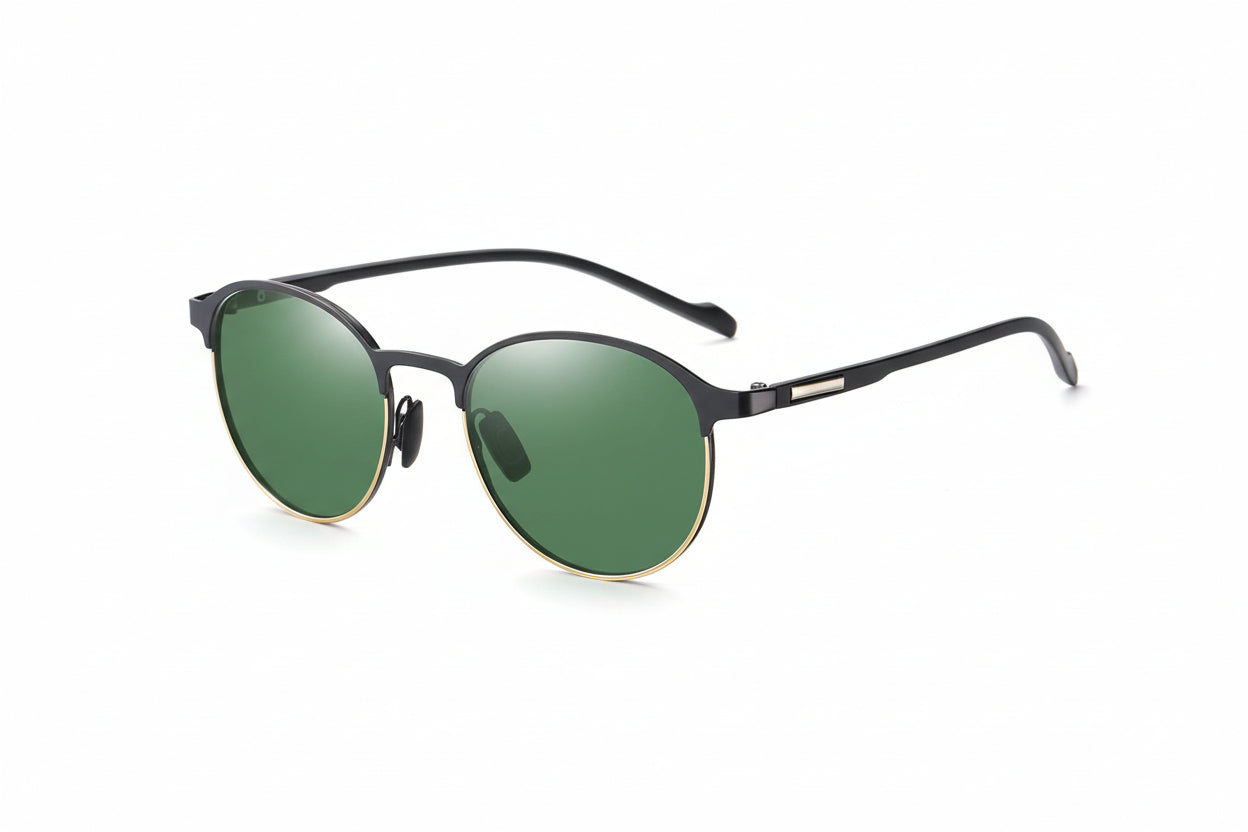 New Polarization Metal Sunglasses Glasses Fashion Dazzle Colour Half Frame Men Women Sport Bikes Bicycle Accessories Hiking